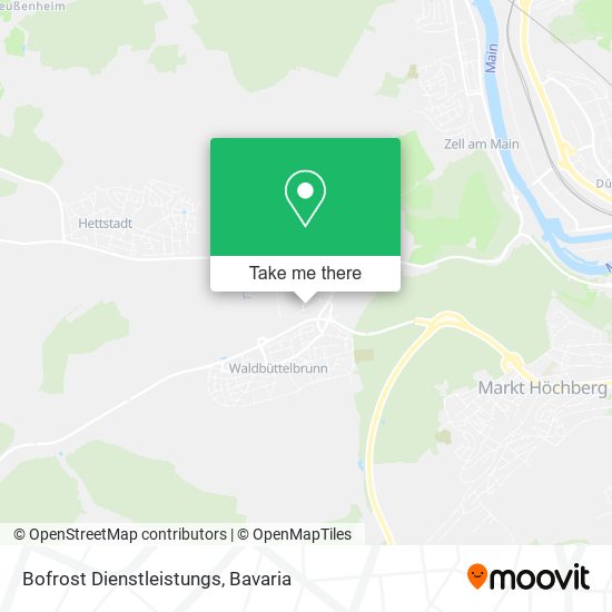 Bofrost Dienstleistungs map