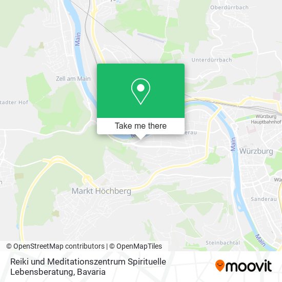 Карта Reiki und Meditationszentrum Spirituelle Lebensberatung