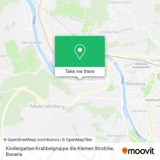 Kindergarten Krabbelgruppe die Kleinen Strolche map