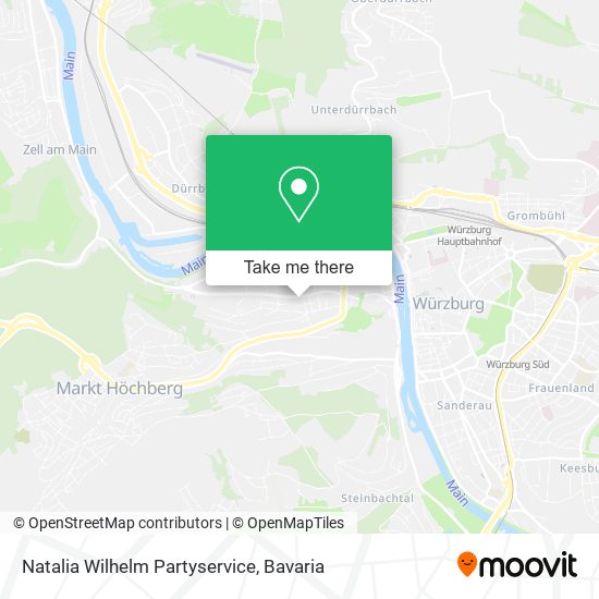 Natalia Wilhelm Partyservice map