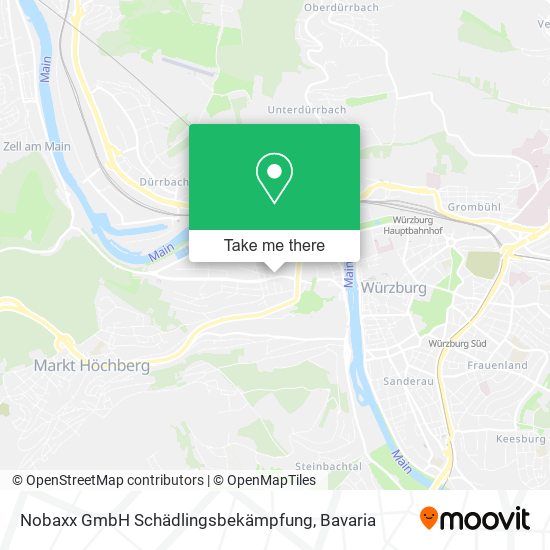 Карта Nobaxx GmbH Schädlingsbekämpfung