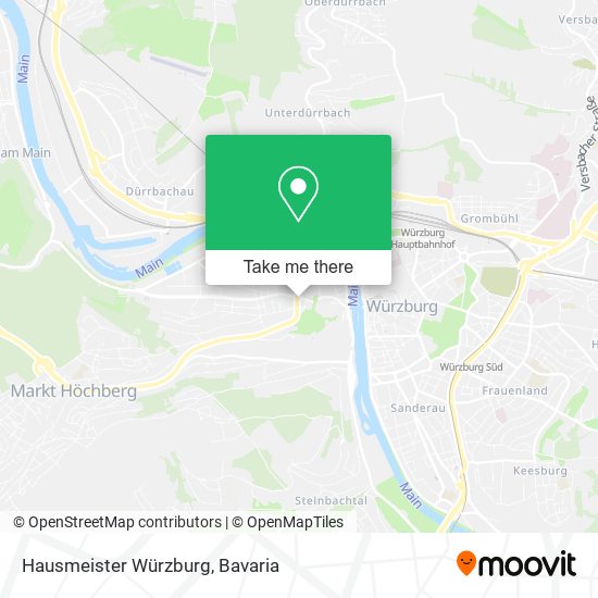 Hausmeister Würzburg map