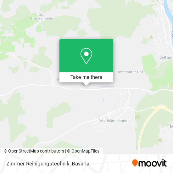 Zimmer Reinigungstechnik map