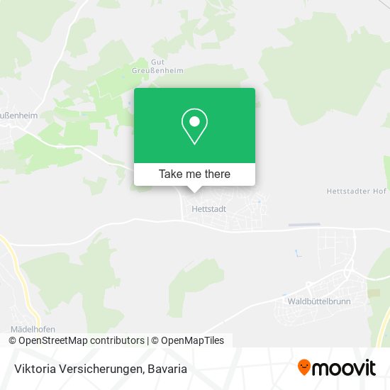 Viktoria Versicherungen map
