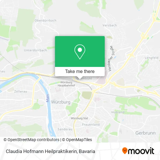 Карта Claudia Hofmann Heilpraktikerin