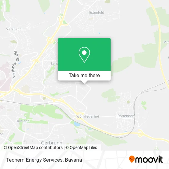 Карта Techem Energy Services