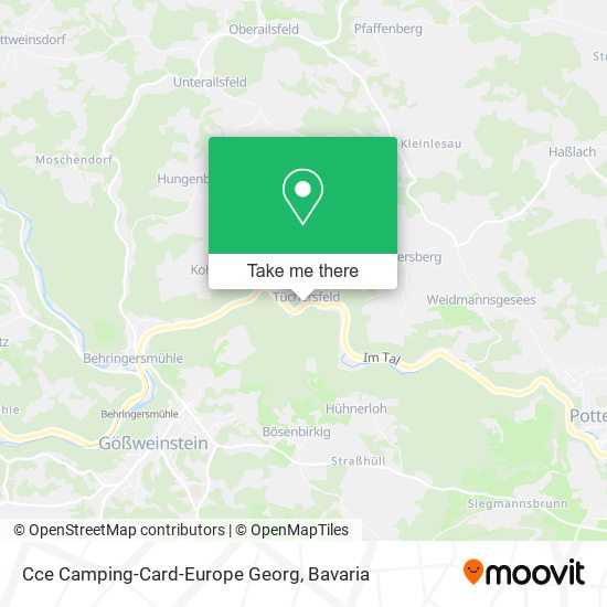 Карта Cce Camping-Card-Europe Georg