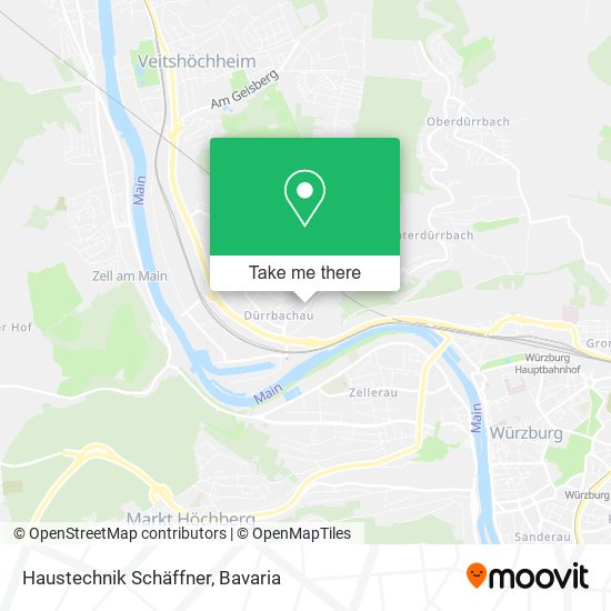 Haustechnik Schäffner map