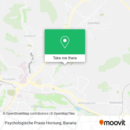 Psychologische Praxis Hornung map