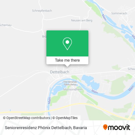 Seniorenresidenz Phönix Dettelbach map