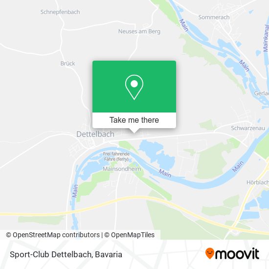 Sport-Club Dettelbach map