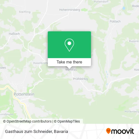 Карта Gasthaus zum Schneider