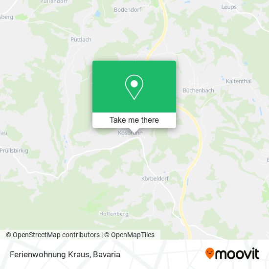 Ferienwohnung Kraus map