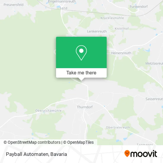 Карта Payball Automaten