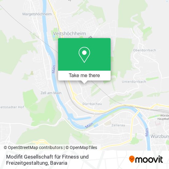 Modifit Gesellschaft für Fitness und Freizeitgestaltung map