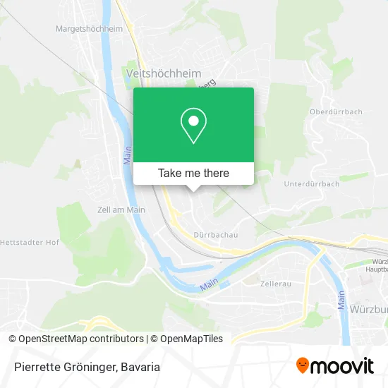 Карта Pierrette Gröninger