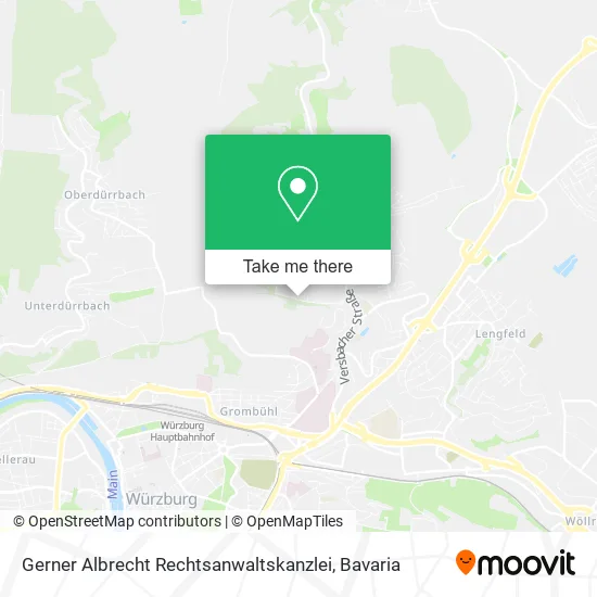 Карта Gerner Albrecht Rechtsanwaltskanzlei