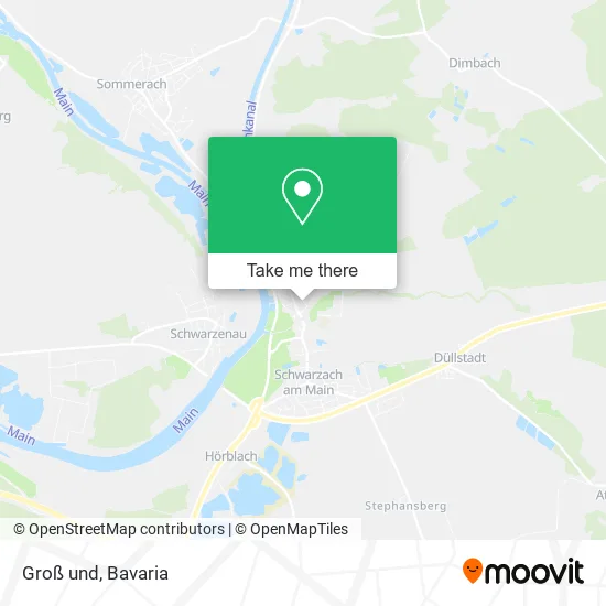 Карта Groß und
