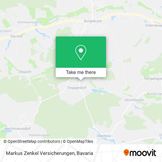 Markus Zenkel Versicherungen map