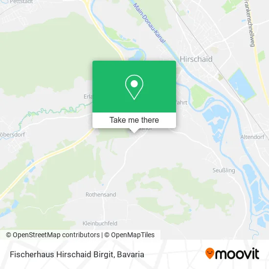 Карта Fischerhaus Hirschaid Birgit