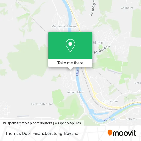 Карта Thomas Dopf Finanzberatung