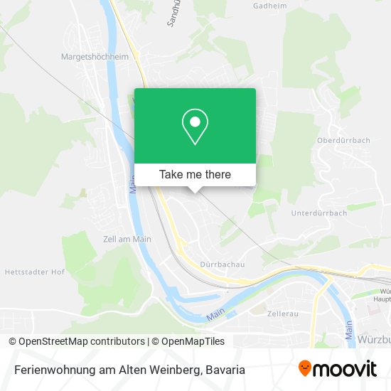 Ferienwohnung am Alten Weinberg map