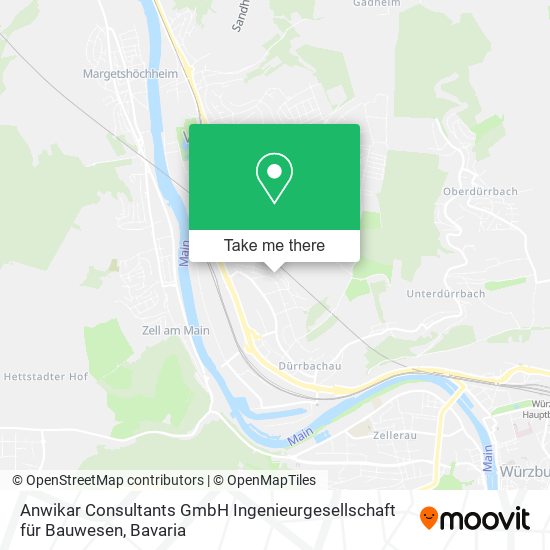 Anwikar Consultants GmbH Ingenieurgesellschaft für Bauwesen map