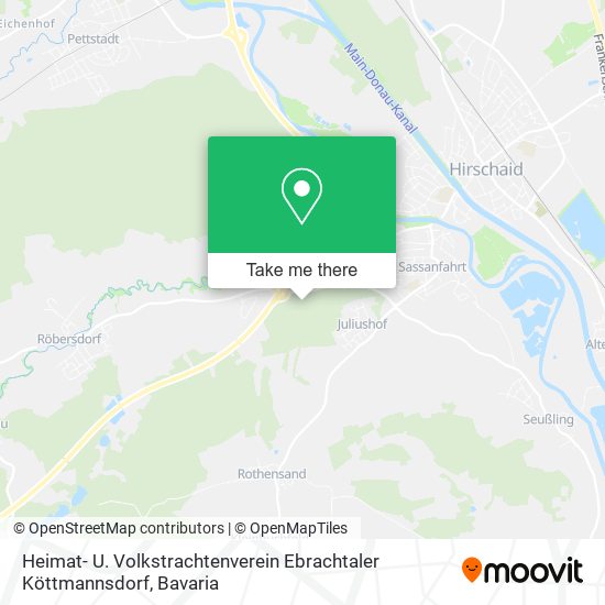 Heimat- U. Volkstrachtenverein Ebrachtaler Köttmannsdorf map