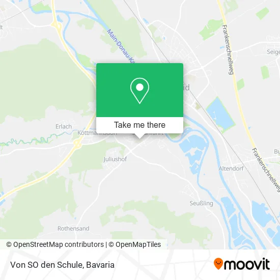 Карта Von SO den Schule