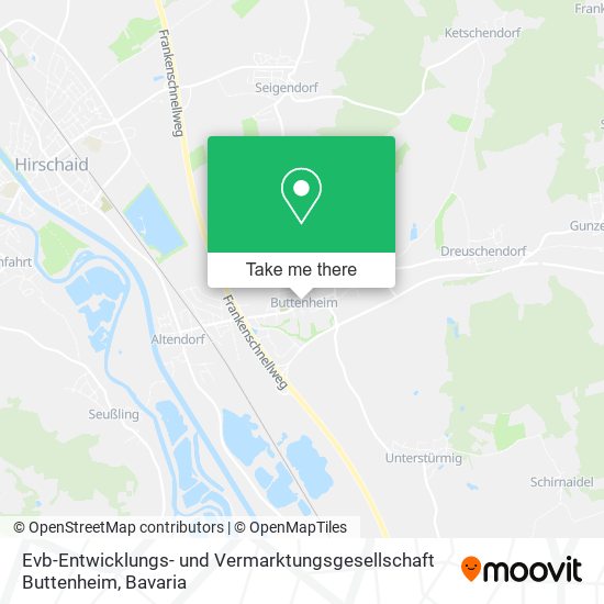 Evb-Entwicklungs- und Vermarktungsgesellschaft Buttenheim map