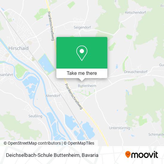 Deichselbach-Schule Buttenheim map