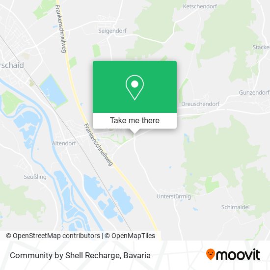 Community by Shell Recharge map