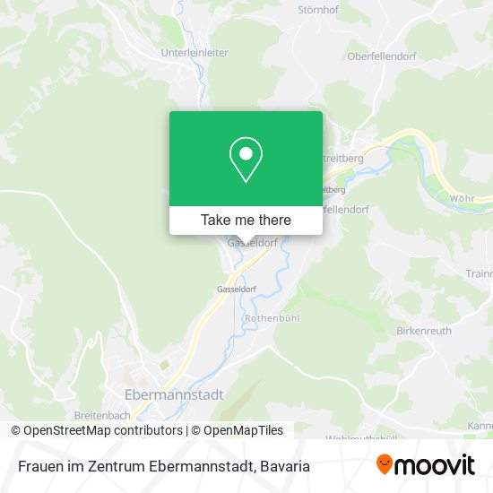 Frauen im Zentrum Ebermannstadt map