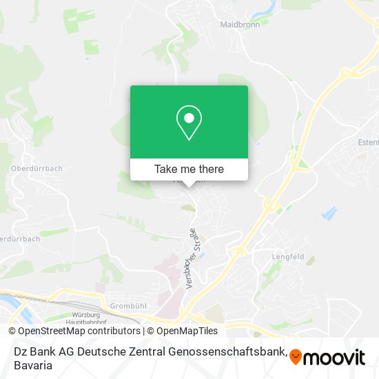 Dz Bank AG Deutsche Zentral Genossenschaftsbank map