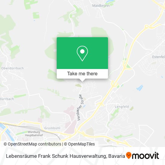 Lebensräume Frank Schunk Hausverwaltung map