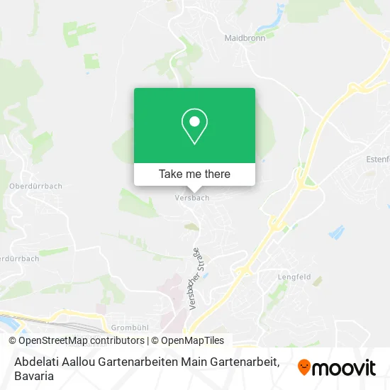 Карта Abdelati Aallou Gartenarbeiten Main Gartenarbeit