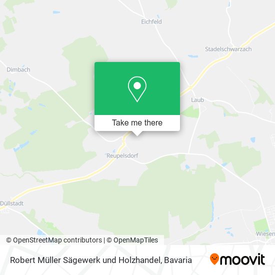 Robert Müller Sägewerk und Holzhandel map