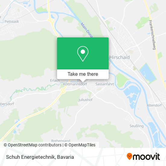 Schuh Energietechnik map