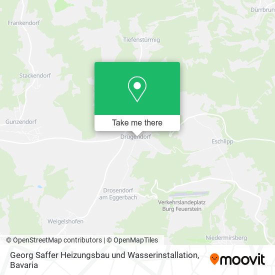 Georg Saffer Heizungsbau und Wasserinstallation map