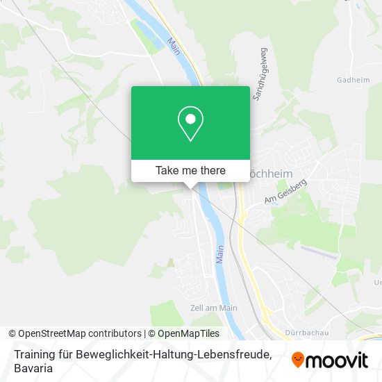 Карта Training für Beweglichkeit-Haltung-Lebensfreude