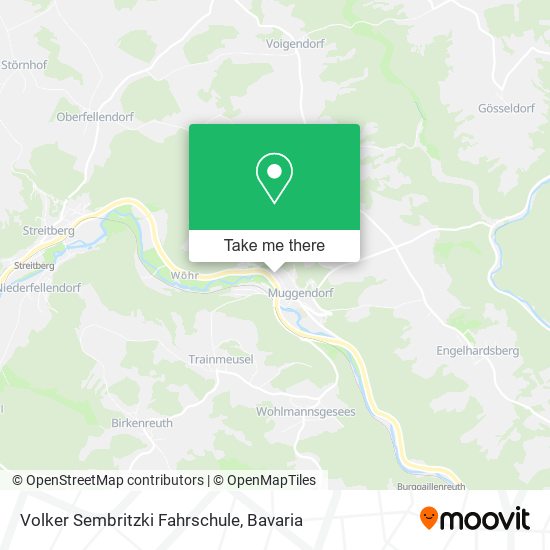 Volker Sembritzki Fahrschule map