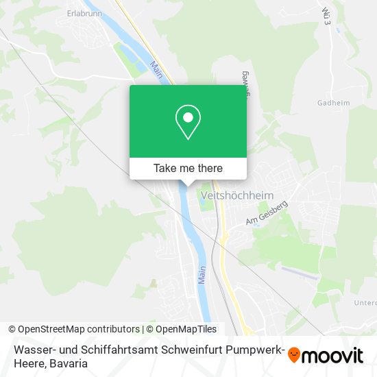 Wasser- und Schiffahrtsamt Schweinfurt Pumpwerk-Heere map