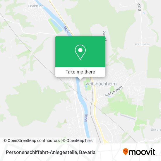 Personenschiffahrt-Anlegestelle map