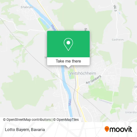 Карта Lotto Bayern