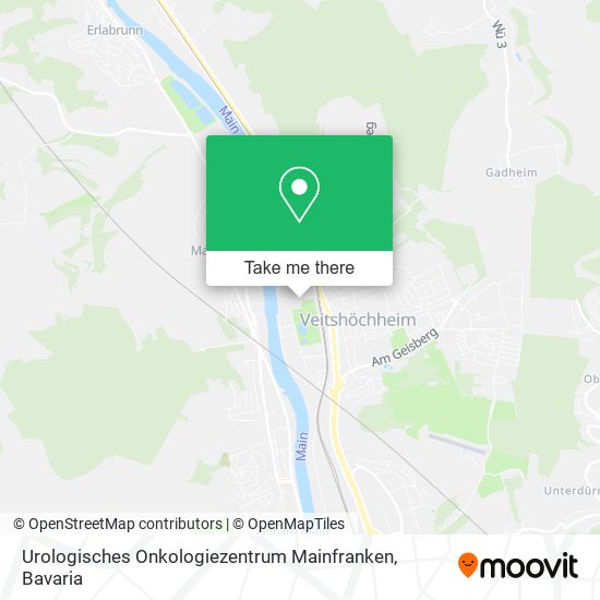 Urologisches Onkologiezentrum Mainfranken map