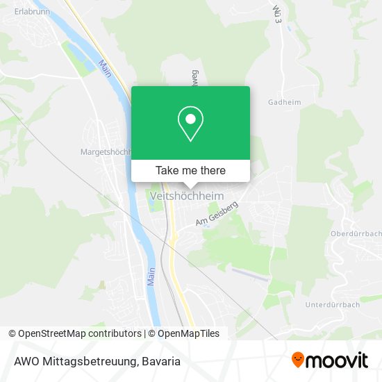 AWO Mittagsbetreuung map