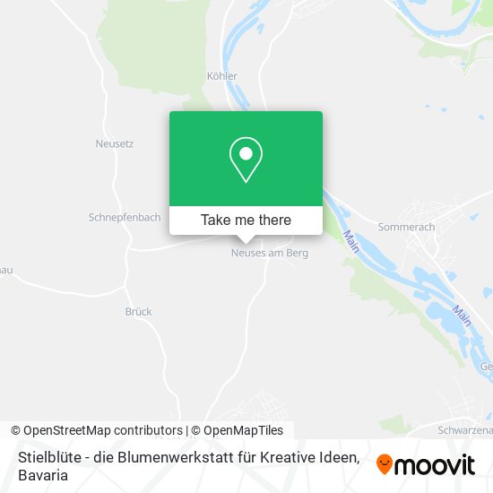 Stielblüte - die Blumenwerkstatt für Kreative Ideen map