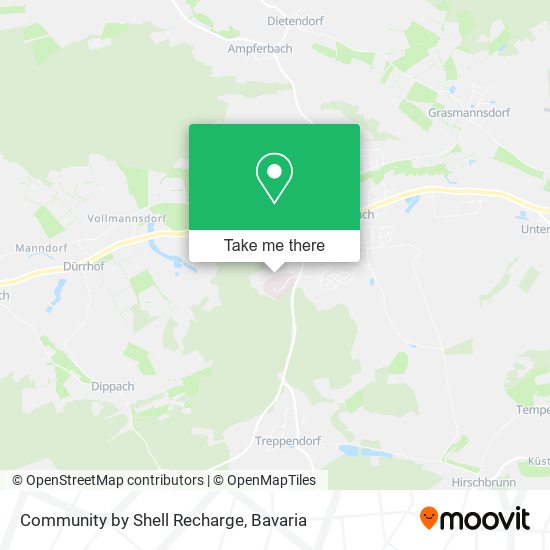 Community by Shell Recharge map