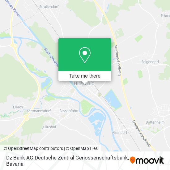 Dz Bank AG Deutsche Zentral Genossenschaftsbank map
