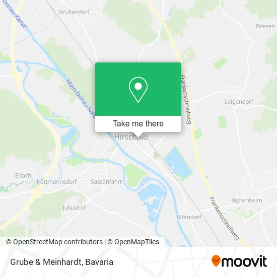 Карта Grube & Meinhardt